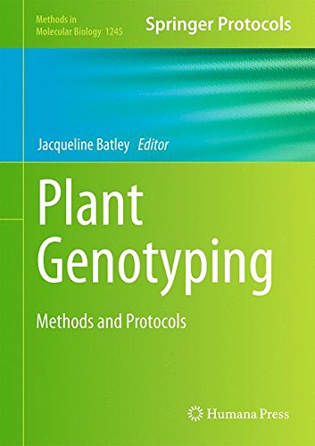 Plant Genotyping Methods And Protocols 1st Edition Jacqueline Batley Eds
