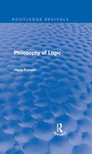 Philosophy Of Logic Hilary Putnam