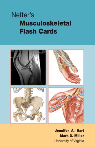 Netters Musculoskeletal Flash Cards 1e 1 Flc Crds Jennifer Hart Mpas Pac