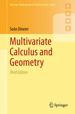 Multivariate Calculus And Geometry 3d Sen Dineen