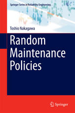 Random Maintenance Policies 1st Edition Toshio Nakagawa Auth