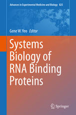 Systems Biology Of Rna Binding Proteins 1st Edition Gene W Yeo Eds