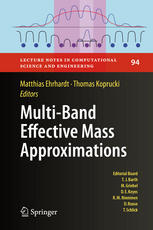 Multiband Effective Mass Approximations Advanced Mathematical Models And Numerical Techniques 1st Edition Matthias Ehrhardt