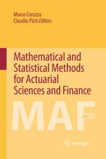 Mathematical And Statistical Methods For Actuarial Sciences And Finance 1st Edition Marco Corazza