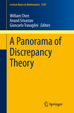 A Panorama Of Discrepancy Theory 1st Edition William Chen Anand Srivastav