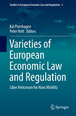 Varieties Of European Economic Law And Regulation Liber Amicorum For Hans Micklitz 1st Edition Kai Purnhagen