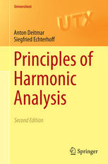 Principles Of Harmonic Analysis 1st Edition Anton Deitmar Siegfried Echterhoff Auth