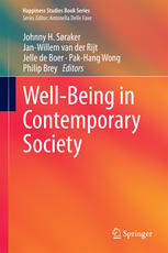 Wellbeing In Contemporary Society 1st Edition Johnny H Sraker