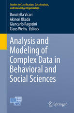 Analysis And Modeling Of Complex Data In Behavioral And Social Sciences 1st Edition Donatella Vicari