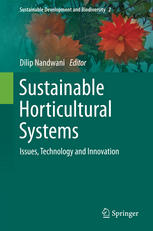 Sustainable Horticultural Systems Issues Technology And Innovation 1st Edition Dilip Nandwani Eds