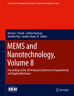 Mems And Nanotechnology Volume 8 Proceedings Of The 2014 Annual Conference On Experimental And Applied Mechanics 1st Edition Barton C Prorok