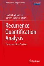 Recurrence Quantification Analysis Theory And Best Practices 1st Edition Charles L Webber