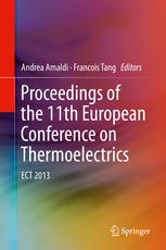 Proceedings Of The 11th European Conference On Thermoelectrics Ect 2013 1st Edition Andrea Amaldi
