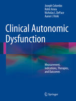 Clinical Autonomic Dysfunction Measurement Indications Therapies And Outcomes 1st Edition Joseph Colombo