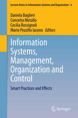 Information Systems Management Organization And Control Smart Practices And Effects 1st Edition Daniela Baglieri