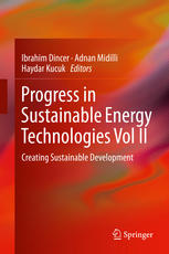 Progress In Sustainable Energy Technologies Vol Ii Creating Sustainable Development 1st Edition Ibrahim Dincer