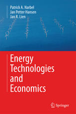 Energy Technologies And Economics 1st Edition Patrick A Narbel