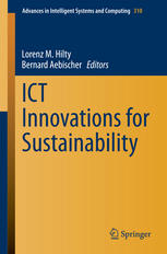 Ict Innovations For Sustainability 1st Edition Lorenz M Hilty