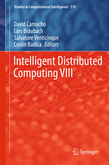 Intelligent Distributed Computing Viii 1st Edition David Camacho