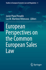 European Perspectives On The Common European Sales Law 1st Edition Javier Plaza Penads