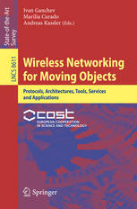 Wireless Networking For Moving Objects Protocols Architectures Tools Services And Applications 1st Edition Ivan Ganchev