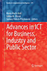 Advances In Ict For Business Industry And Public Sector 1st Edition Maria Machkrl