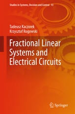Fractional Linear Systems And Electrical Circuits 1st Edition Tadeusz Kaczorek