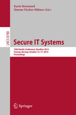 Secure It Systems 19th Nordic Conference Nordsec 2014 Troms Norway October 1517 2014 Proceedings 1st Edition Karin Bernsmed