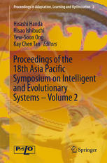 Proceedings Of The 18th Asia Pacific Symposium On Intelligent And Evolutionary Systems Volume 2 1st Edition Hisashi Handa