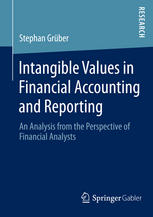 Intangible Values In Financial Accounting And Reporting An Analysis From The Perspective Of Financial Analysts 1st Edition Stephan Grber Auth