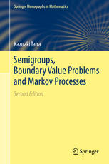 Semigroups Boundary Value Problems And Markov Processes 2nd Edition Kazuaki Taira Auth
