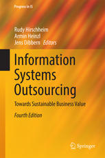 Information Systems Outsourcing Towards Sustainable Business Value 4th Edition Rudy Hirschheim