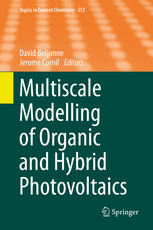 Multiscale Modelling Of Organic And Hybrid Photovoltaics 1st Edition David Beljonne