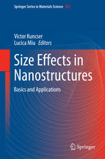 Size Effects In Nanostructures Basics And Applications 1st Edition Victor Kuncser