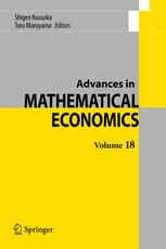 Advances In Mathematical Economics Volume 18 1st Edition Shigeo Kusuoka
