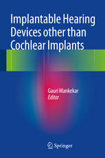 Implantable Hearing Devices Other Than Cochlear Implants 1st Edition Gauri Mankekar Eds
