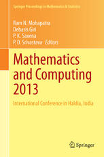 Mathematics And Computing 2013 International Conference In Haldia India 1st Edition Ram N Mohapatra