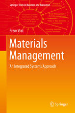 Materials Management An Integrated Systems Approach 1st Edition Prem Vrat Auth