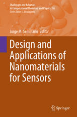 Design And Applications Of Nanomaterials For Sensors 1st Edition Jorge M Seminario Eds