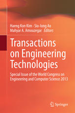 Transactions On Engineering Technologies Special Issue Of The World Congress On Engineering And Computer Science 2013 1st Edition Haeng Kon Kim