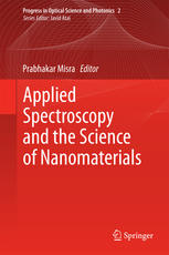 Applied Spectroscopy And The Science Of Nanomaterials 1st Edition Prabhakar Misra Eds