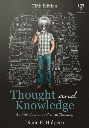 Thought And Knowledge An Introduction To Critical Thinking 5th Ed 5th Edition Diane F Halpern