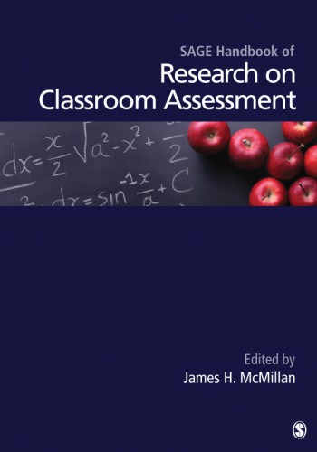 Sage Handbook Of Research On Classroom Assessment Sage Publications James H Mcmillan