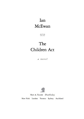 The Children Act Ian Mcewan