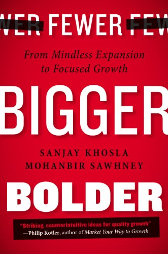 Fewer Bigger Bolder From Mindless Expansion To Focused Growth Sanjay Khosla
