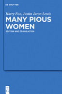 Many Pious Women Edition And Translation Harry Fox Justin Jaron Lewis