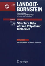 Molecules Containing Five Or More Carbon Atoms 1st Edition K Kuchitsu