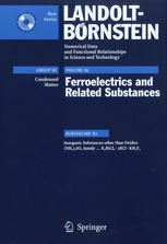 Inorganic Substances Other Than Oxides Nh42so4 Family K3bicl6 2kcl Kh3f4 1st Edition T Mitsui