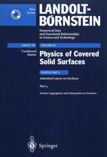 Adsorbed Layers On Surfaces 1st Edition M Enachescu M Salmeron Auth