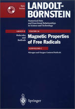 Nitrogen And Oxygen Centered Radicals 1st Edition H Fischer Auth